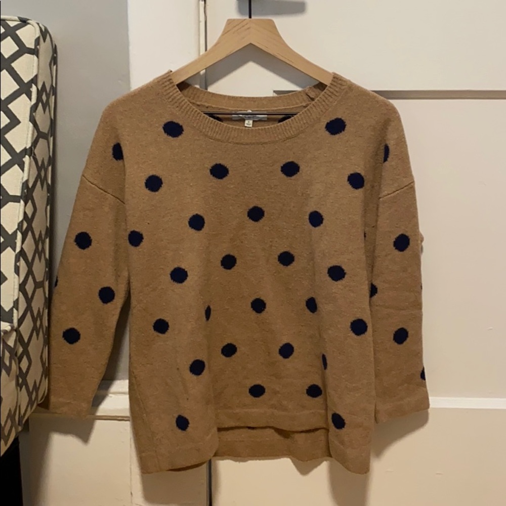 Madewell polka dot sweater